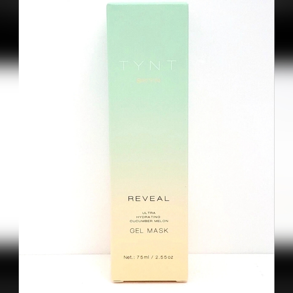 TYNT Skyn Reveal Ultra Hydrating Cucumber Melon Gel Mask Fulk Size 75ml/2.55oz